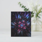 Abstraktes Fraktal Blume Design. (Stehend Vorderseite)