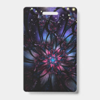 Abstraktes Fraktal Blume Design.