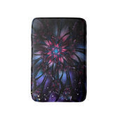 Abstraktes Fraktal Blume Design. Badematte (Vorderseite Vertikal)
