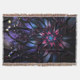 Abstraktes Fraktal Blume Design. Decke