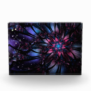 Abstraktes Fraktal Blume Design. Fotoblock