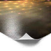 Abstraktes Fraktal Blume Design. Fotodruck (Ecke)