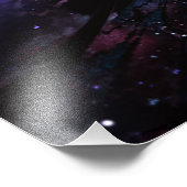 Abstraktes Fraktal Blume Design. Fotodruck (Ecke)
