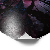 Abstraktes Fraktal Blume Design. Fotodruck (Ecke)
