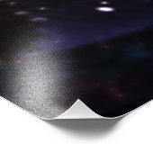 Abstraktes Fraktal Blume Design. Fotodruck (Ecke)