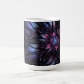 Abstraktes Fraktal Blume Design. Kaffeetasse (Mittel)