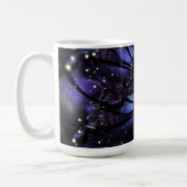 Abstraktes Fraktal Blume Design. Kaffeetasse (Links)