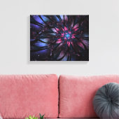 Abstraktes Fraktal Blume Design. Leinwanddruck (Insitu (Wohnzimmer))