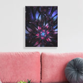 Abstraktes Fraktal Blume Design. Leinwanddruck (Insitu (Wohnzimmer))