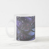 Abstraktes Fraktal Blume Design. Mattglastasse (Links)