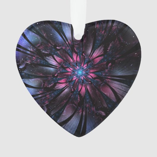 Abstraktes Fraktal Blume Design. Ornament (Vorderseite)