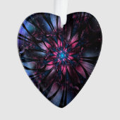 Abstraktes Fraktal Blume Design. Ornament (Vorderseite)