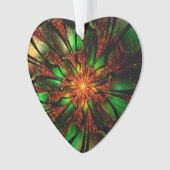 Abstraktes Fraktal Blume Design. Ornament (Vorderseite)