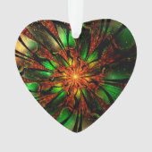 Abstraktes Fraktal Blume Design. Ornament (Vorderseite)