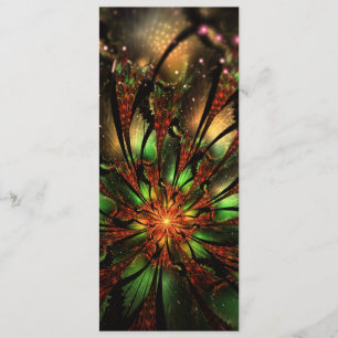 Abstraktes Fraktal Blume Design. Programm