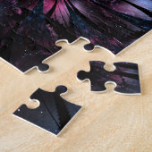 Abstraktes Fraktal Blume Design. Puzzle (Seite)