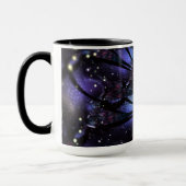 Abstraktes Fraktal Blume Design. Tasse (Links)