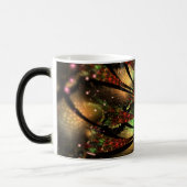Abstraktes Fraktal Blume Design. Verwandlungstasse (Links)