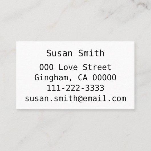 Abstraktes Fraktal Burgund Plum Fraktal Artwork Visitenkarte (Rückseite)