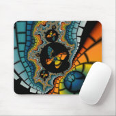 abstraktes Fraktal Butterfly Cacoon Mousepad (Mit Mouse)