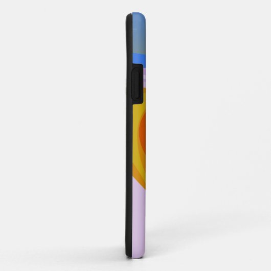 Abstraktes Fraktal Case-Mate iPhone Hülle (Hinten/Rechts)