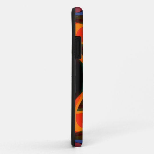 Abstraktes Fraktal Case-Mate iPhone Hülle (Hinten/Rechts)