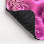 Abstraktes Fraktal Design ~ Pink Waffle ~ Mauspad (Ecke)