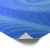 Abstraktes Fraktal Fantasie Poster (Ecke)