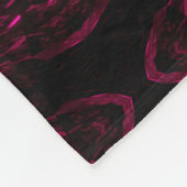 Abstraktes Fraktal Fleecedecke (Ecke)