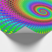 Abstraktes Fraktal Geschenkpapier (Ecke)