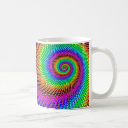 Abstraktes Fraktal Kaffeetasse (Rechts)