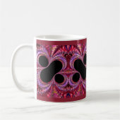Abstraktes Fraktal Kaffeetasse (Links)