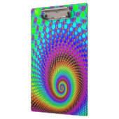 Abstraktes Fraktal Klemmbrett (Links)