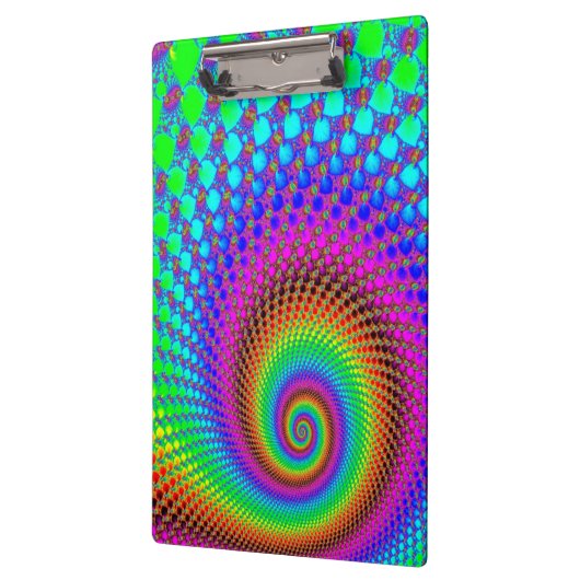 Abstraktes Fraktal Klemmbrett (Links)