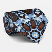 abstraktes Fraktal Krawatte (Gerollt)