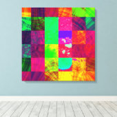 Abstraktes Fraktal Leinwand Kunst (Insitu (Holzboden))