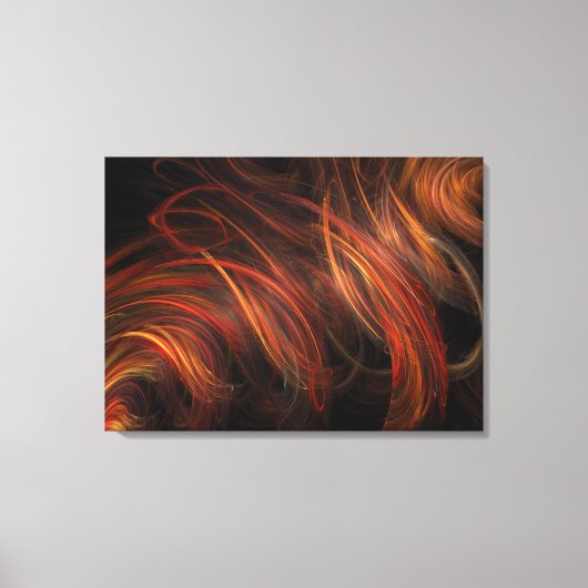 Abstraktes Fraktal Leinwanddruck (Vorderseite)