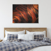 Abstraktes Fraktal Leinwanddruck (Insitu (Schlafzimmer))