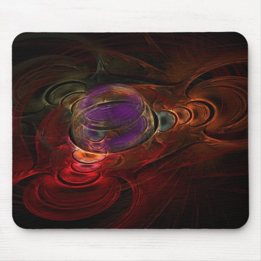 Abstraktes Fraktal Mousepad (Vorne)