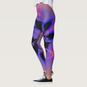Abstraktes Fraktal Muster Leggings (Links)