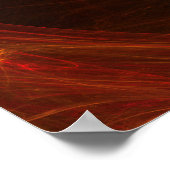 abstraktes Fraktal Poster (Ecke)