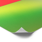 Abstraktes Fraktal Poster drucken (Ecke)