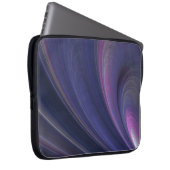Abstraktes Fraktal Rainbow Laptop-Sieb Laptopschutzhülle (Vorne Rechts)