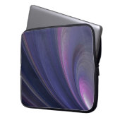 Abstraktes Fraktal Rainbow Laptop-Sieb Laptopschutzhülle (Vorderseite Links)