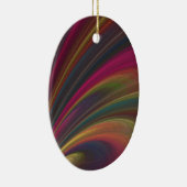 Abstraktes Fraktal Rainbow Ornament (Rechts)