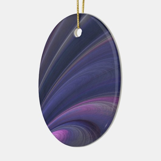 Abstraktes Fraktal Rainbow Ornament (Links)