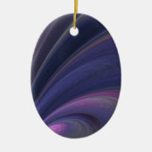Abstraktes Fraktal Rainbow Ornament (Vorne)