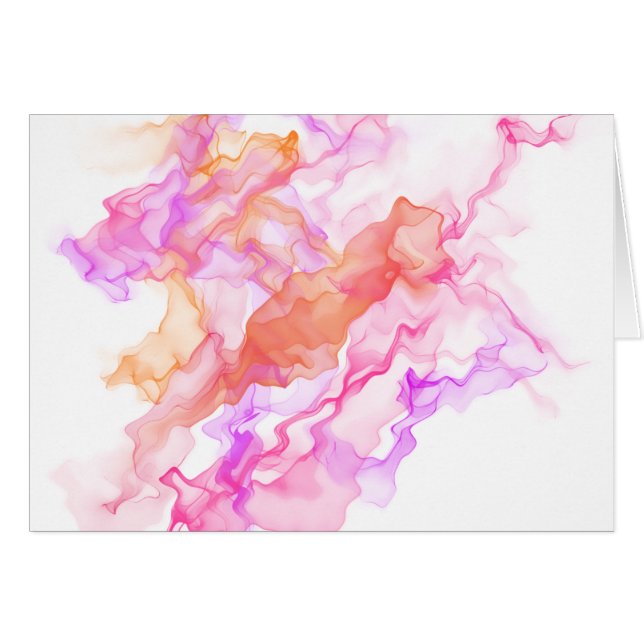 Abstraktes Fraktal rauchen (Vorderseite (Horizontal))