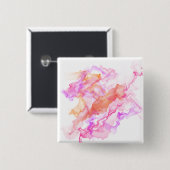 Abstraktes Fraktal rauchen Button (Vorne & Hinten)