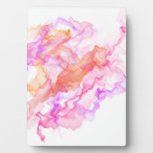 Abstraktes Fraktal rauchen Fotoplatte (Vorderseite)